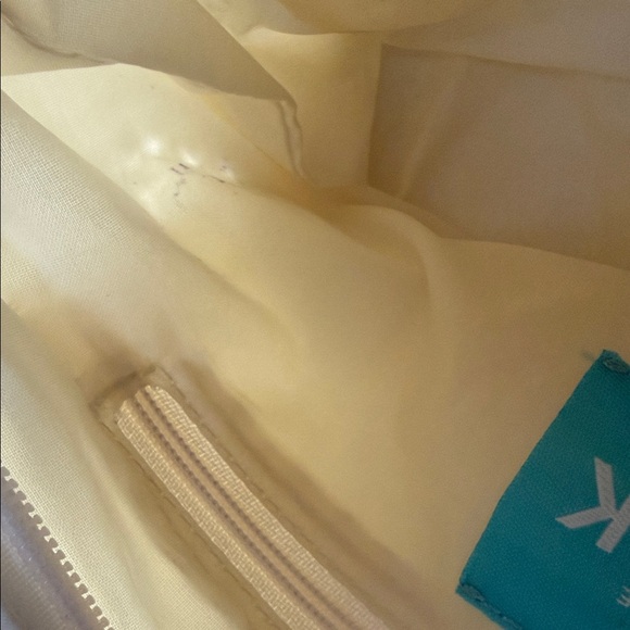 The Sak Cream crocheted mini Shoulder Tote - Picture 8 of 9